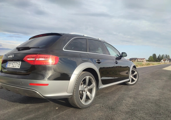 Audi A4 Allroad cena 56700 przebieg: 249000, rok produkcji 2014 z Wiązów małe 277